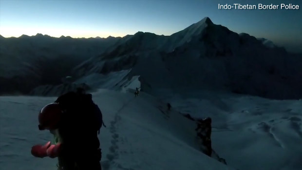 The final GoPro footage taken during the Himalayan expedition was recovered by the Indian search team.