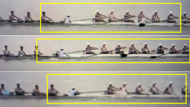 The Head of the River Regatta in Sydney earlier this year, in which a controversial win by King’s School prompted appeals from The Scots College and Shore School.
