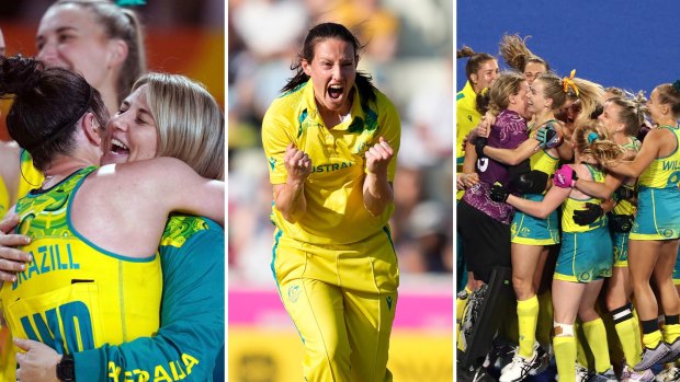 Australia’s netball, cricket and hockey teams will battle it out for a gold medal on Sunday in Birmingham.