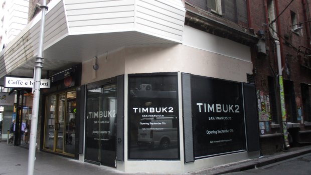 San Francisco-based bag manufacturer Timbuk2 has set its sights on Melbourne’s shoppers.