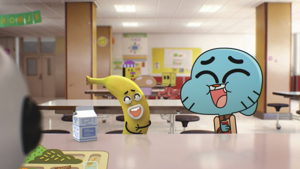 The Amazing World of Gumball, on Stan.
