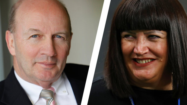 Paul McLean and Raelene Castle could face a hostile annual general meeting on Monday. 