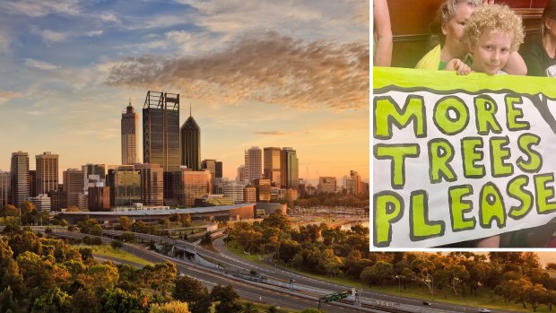The group is calling for a 30 per cent Tree Canopy Target for Perth by 2040.