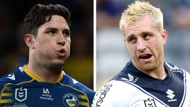 Mitch Moses and Cameron Munster.