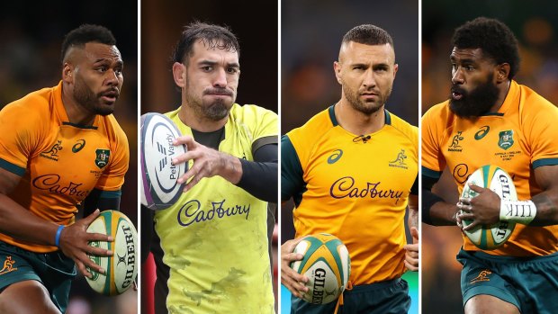 Samu Kerevi, Rory Arnold, Quade Cooper and Marika Koroibete were all selected under the revised Giteau Law.