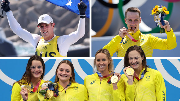Sunday was Australia’s most successful day in Olympic history. 