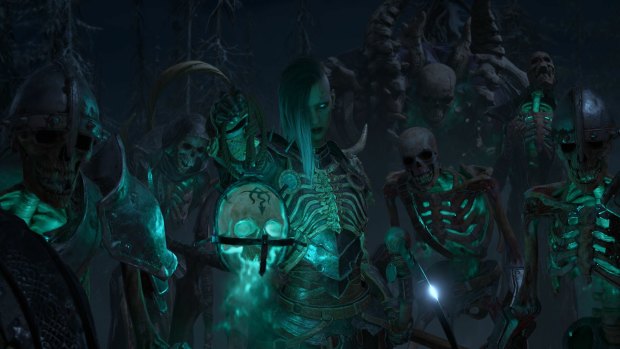 The necromancer class returns in Diablo IV.