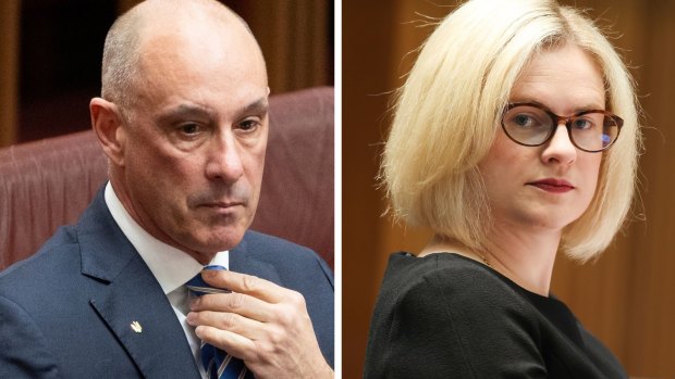Senator David Van has denied inappropriately touching former Liberal senator Amanda Stoker at a function at Parliament House three years ago.