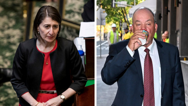 The ICAC conducted a private hearing on Thursday afternoon for matters that "trespassed" on the personal relationship of Premier Gladys Berejiklian and Daryl Maguire.