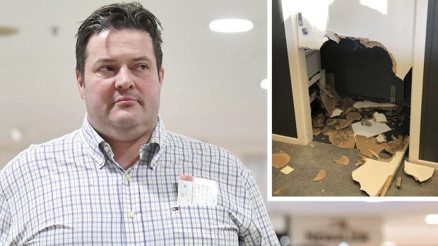 Victorian Labor MP Will Fowles has taken a leave of absence to deal with drug and alcohol problems after he smashed in the door of a Canberra hotel. 