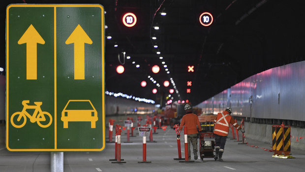 CIMIC is constructing Melbourne’s $11 billion Metro Rail tunnel and Sydney’s mega $16.8 billion Westconnex motorway.