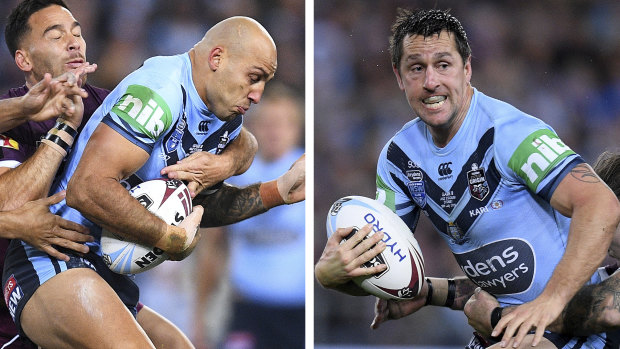 It was a night of redemption for Blake Ferguson and Mitchell Pearce on Wednesday's Origin decider.