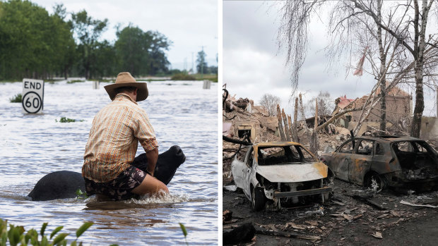 Floods across NSW and Queensland, on top of Russia’s invasion of Ukraine, could push inflation to a 14-year high of 5 per cent.