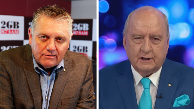 Ray Hadley is waging a war of words with his former 2GB colleague Alan Jones. 