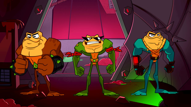 Remember the Battletoads? No? Well they're back!