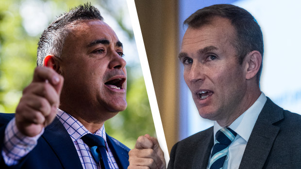 Deputy Premier John Barilaro passed on the concerns of a major property developer to Planning Minister Rob Stokes.