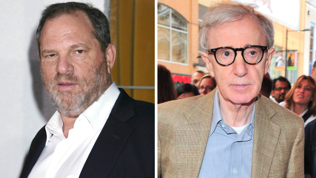 Harvey Weinstein and Woody Allen.