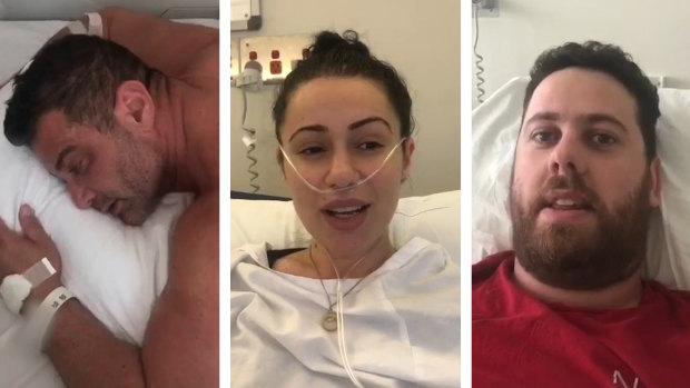 Fawaz, Ramona and Osama have described the toll of the virus’ severe symptoms in a video released by  Sydney Local Health District.