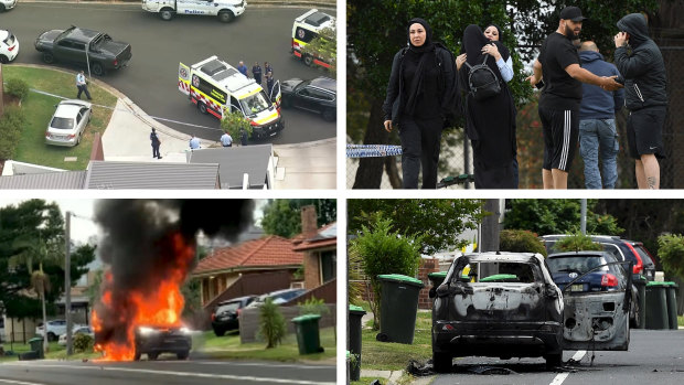 The younger brother of Brothers for Life gang leader Bassam Hamzy has been shot dead in a targeted attack in Sydney's south-west, with his killers still on the run. 