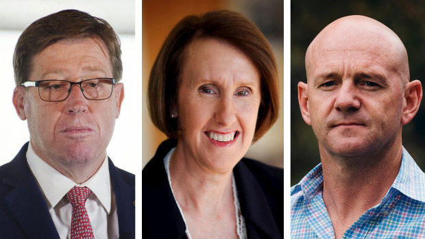 Troy Grant, Leslie Williams and Niall Blair have left the Nationals Party.
