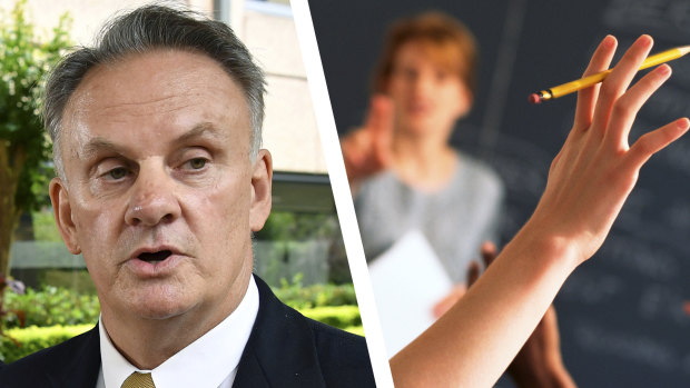 One Nation MP Mark Latham wrote the parliamentary education committee's 100-page report.