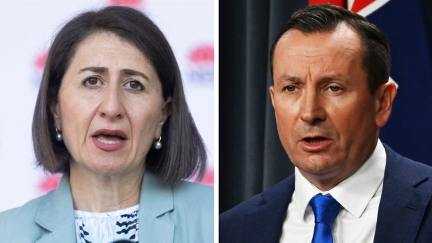 NSW Premier Gladys Berejiklian responded to comments from Western Australia that she was not adequately suppressing virus spread.
