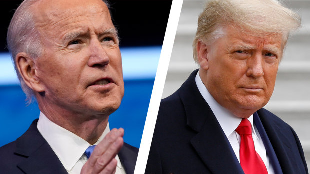 The transfer of power to Joe Biden  from Donald Trump took another step on Monday. 