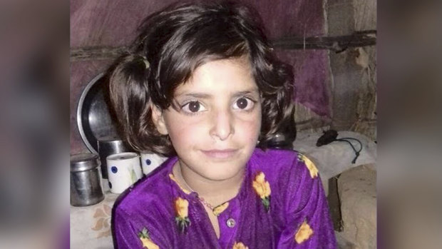 Asifa Bano, 8, who was raped and murdered in India.