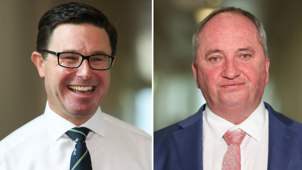 Barnaby Joyce has been replaced as leader of the National Party by David Littleproud.