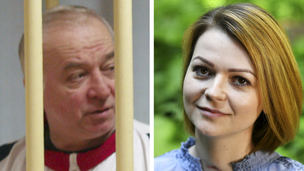 Sergei Skripal (left), pictured in 2006, and his daughter Yulia Skripal after her recovery from the nerve agent poisoning.