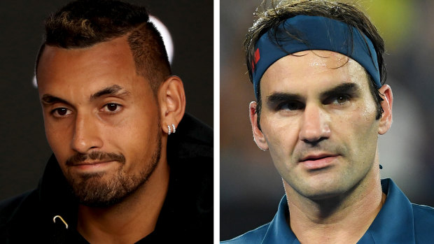 Defendant: Roger Federer doesn't feel Kyrgios' latest blow-up merits further punishment.
