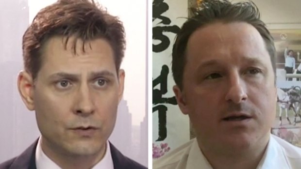 Detained in China: Canadian nationals Michael Kovrig and Michael Spavor. 