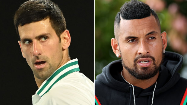 Nick Kyrgios is sympathetic to Djokovic’s situation.