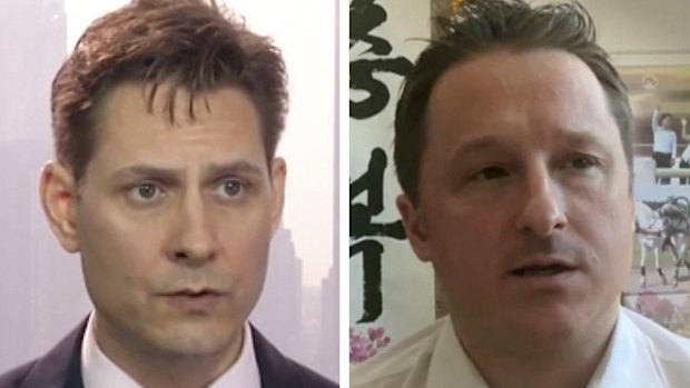 Detained in China: Canadian nationals Michael Kovrig and Michael Spavor.