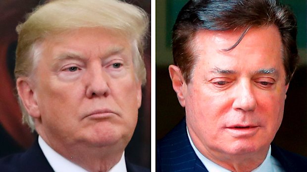 Donald Trump and Paul Manafort.