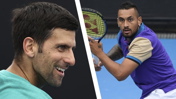 Nick Kyrgios says he has developed a bromance with Novak Djokovic.