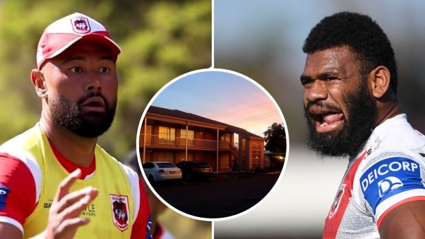 Zane Musgrove and Mikaele Ravalawa were involved in an argument in Mudgee after the Charity Shield.