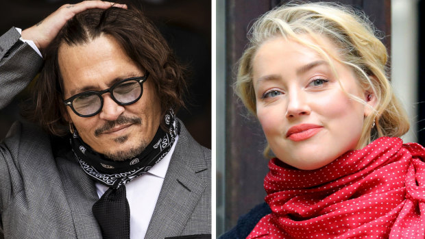 Johnny Depp, left, has failed in his bid to get permission to appeal a London High Court ruling which upheld that he beat his ex-wife Amber Heard, right.