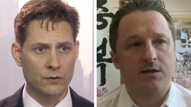 Detained in China: Canadian nationals Michael Kovrig and Michael Spavor.