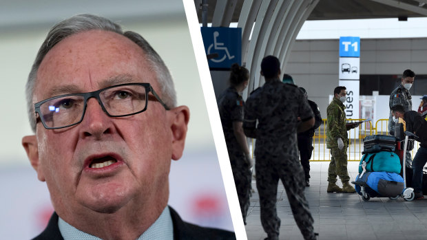 NSW Health Minister Brad Hazzard said his government would be in contact with international airlines in the next 48 hours to review crew quarantine arrangements. 