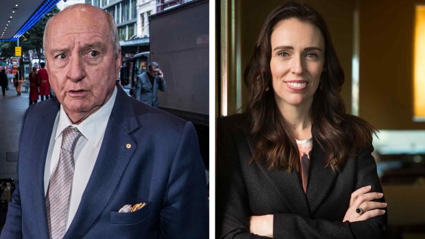 Alan Jones' letter to New Zealand's Prime Minister Jacinda Ardern has been obtained under freedom of information laws. 