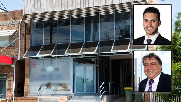 39 Marion Street, Parramatta and Antony Anisse (top, inset) and Tony Issa (bottom).