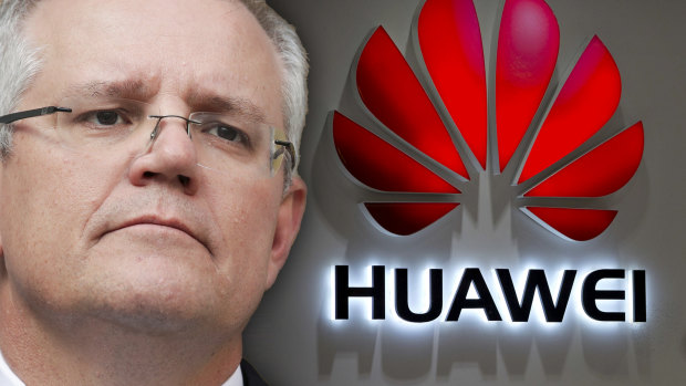 Scott Morrison has banned Huawei and ZTE from participating in the building of the 5G mobile network.