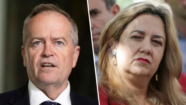 “We have concerns,” Annastacia Palaszczuk said on Wednesday in response to Bill Shorten’s speech.