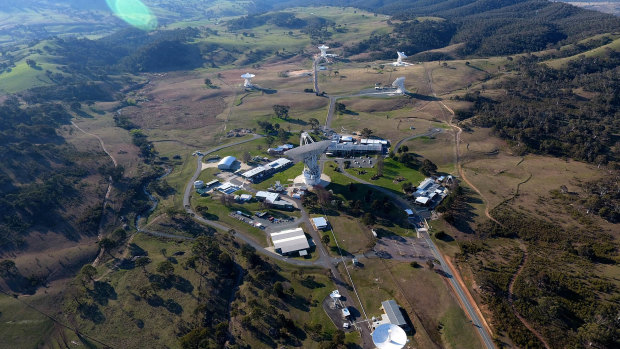 The Deep Space Communication Complex in Canberra.