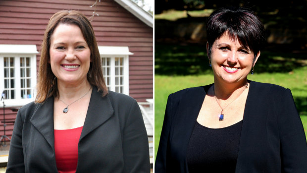The Darling Range byelection with be fought out by Labor's Tania Lawrence (left) and the Liberal party's Alyssa Hayden (right).
