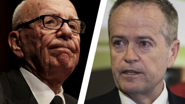 Labor is at war with News Corp over campaign coverage that included an attack on Bill Shorten and his mother.