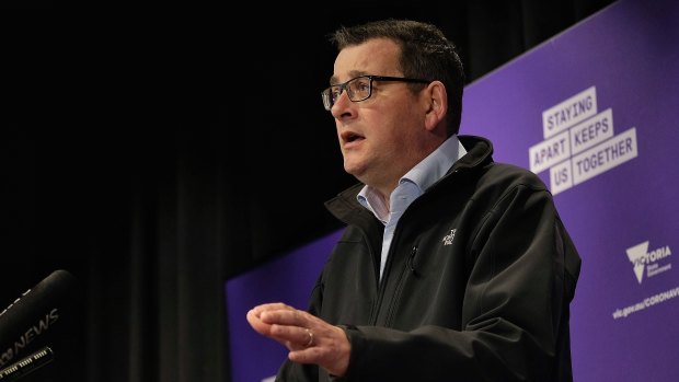 Premier Daniel Andrews said it was 'no ordinary weekend' and said Victorians needed to stick to the rules.
