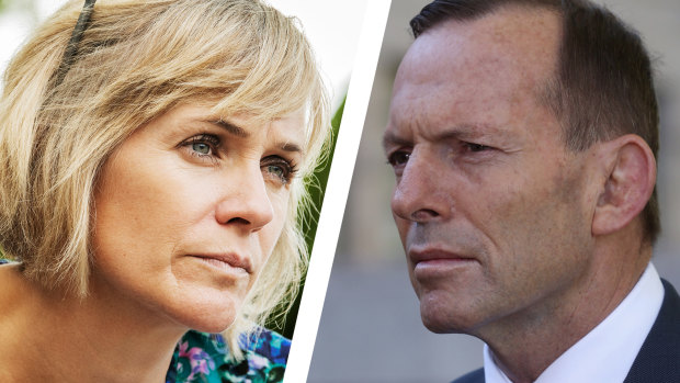 Zali Steggall is pitching to affluent progressives while Tony Abbott is a convincing champion of conservative middle Australia.