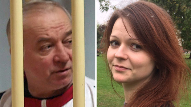 Poisoned: Russian ex-spy Sergei Skripal, 66, and his daughter Yulia Skripal, 33.